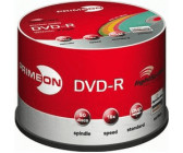 pri­me­on dvd-r 4,7gb 120min 16x color mix light­scri­be 50er spin