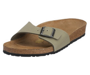 birkenstock madrid khaki patent
