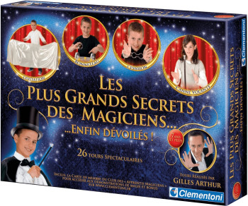 Jeux de société Junior Les plus grands secrets des magiciens enfin