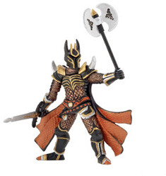 Papo Knight with a triple battle axe (38959)