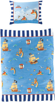 Bierbaum Bettwäsche Capt'n Sharky (100 x 135) ab 29,95 ...