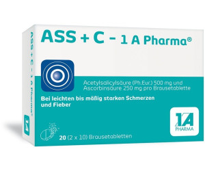 Ass C Brausetabletten 20 Stk Ab 4 18 April 2022 Preise