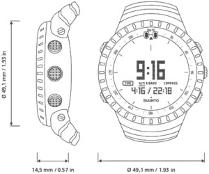 suunto core black price