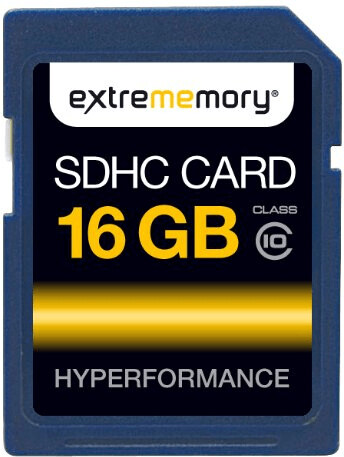 extrememory SDHC HYPerformance 16GB Class 10 (EXMESDHC16GC10)