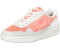 Lacoste T-Clip Leather and Suede Trainers Women off white/pink