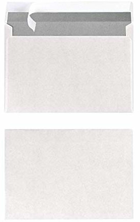 Herlitz Briefumschläge 764258 C6 ohne Fenster weiß (100 Stück)