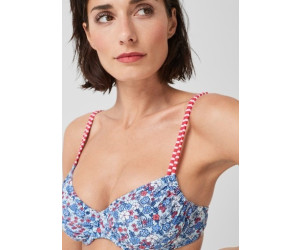 S Oliver B Gel Bikini Top Jill Mit Mustermix Blue Ab
