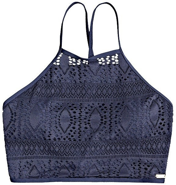 Roxy Sweet Wildness Cropped Bikini Top Mood Indigo Ab