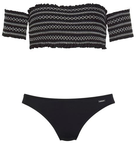 Lascana Bandeau Bikini Schwarz Ab Preisvergleich Bei Idealo De