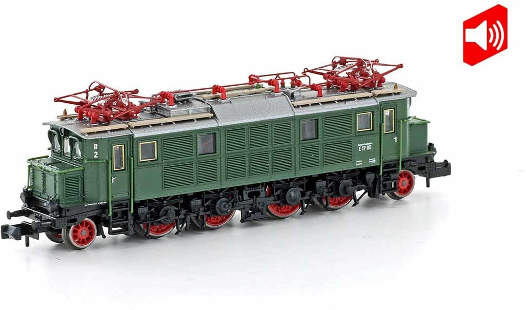 Hobbytrain E-Lok BR E17 05 DB grün Ep.IIIb Sound (H2895S)