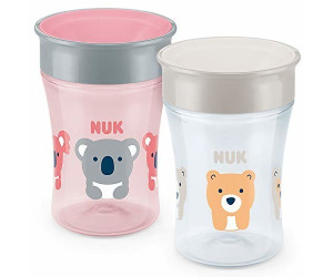 NUK Magic Cup koalabär (2 St.) rosa/grau