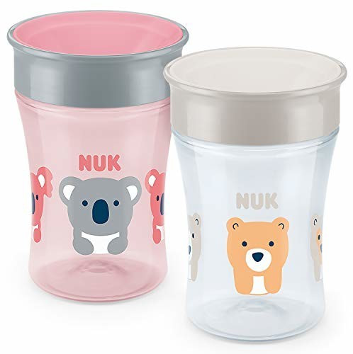NUK Magic Cup koalabär (2 St.) rosa/grau