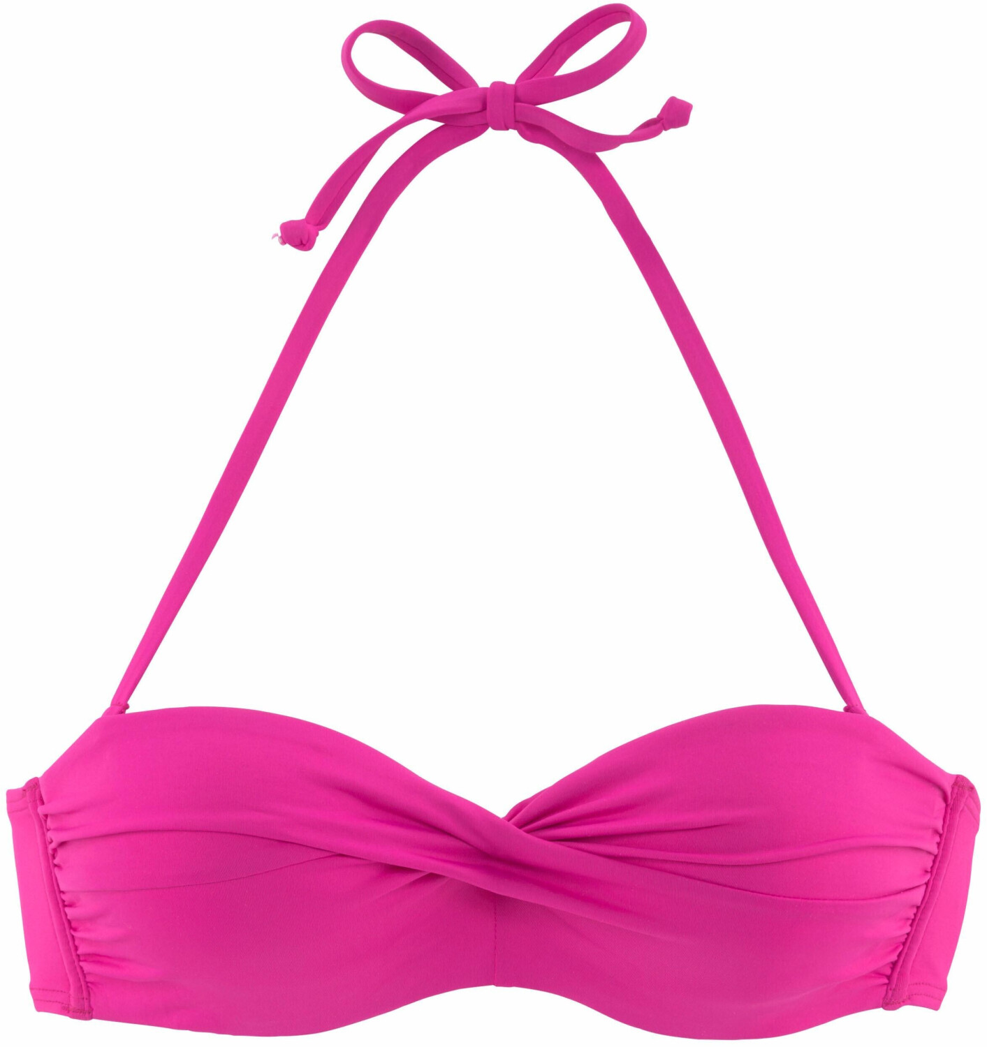 S Oliver Bikini Top Bandeau Rosa Ab