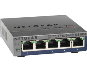Netgear Prosafeport Gigabit Switch on Netgear Prosafe Plus 5port Gigabit Ethernet Switch  Gs105e  Gigabit