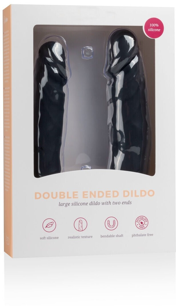 EasyToys Dildo Collection Double Ended Dildo Schwarz 40 Cm Au