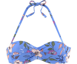 S Oliver Bikini Oberteil Blumendruck Blau 10002608 1444 Ab 43 19