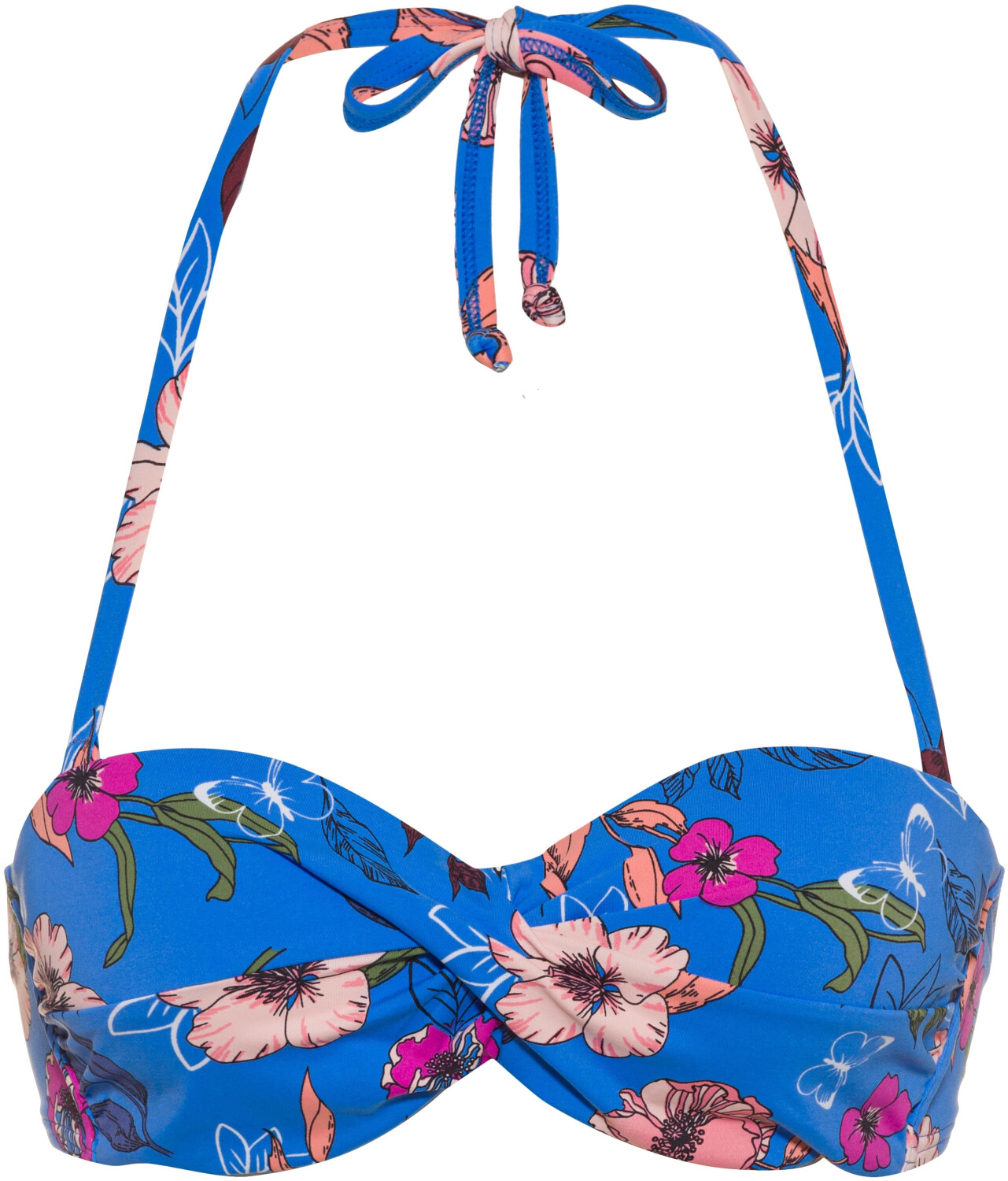 S Oliver Bikini Oberteil Blumendruck Blau 10002608 1444 Ab 43 19