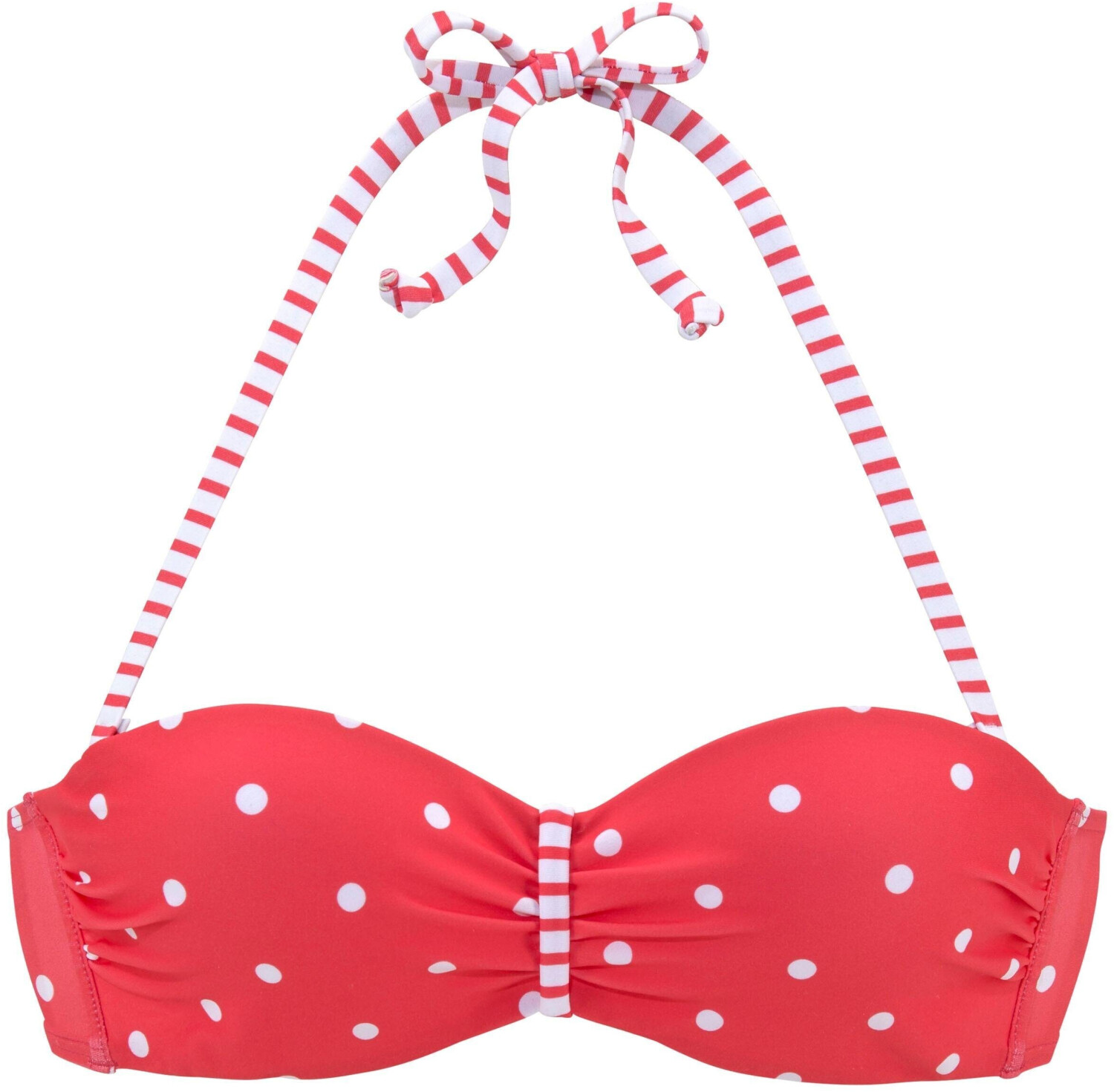 S Oliver Bikini Oberteil Rot Wei Ab