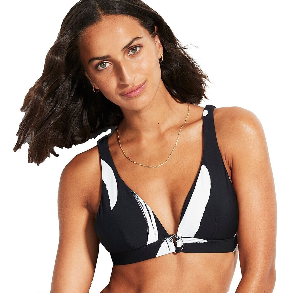 Seafolly New Wave Bikini Oberteil Black Ab