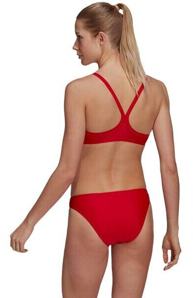 Adidas Fit Stripes Bikini Set Vivred White Gm Ab
