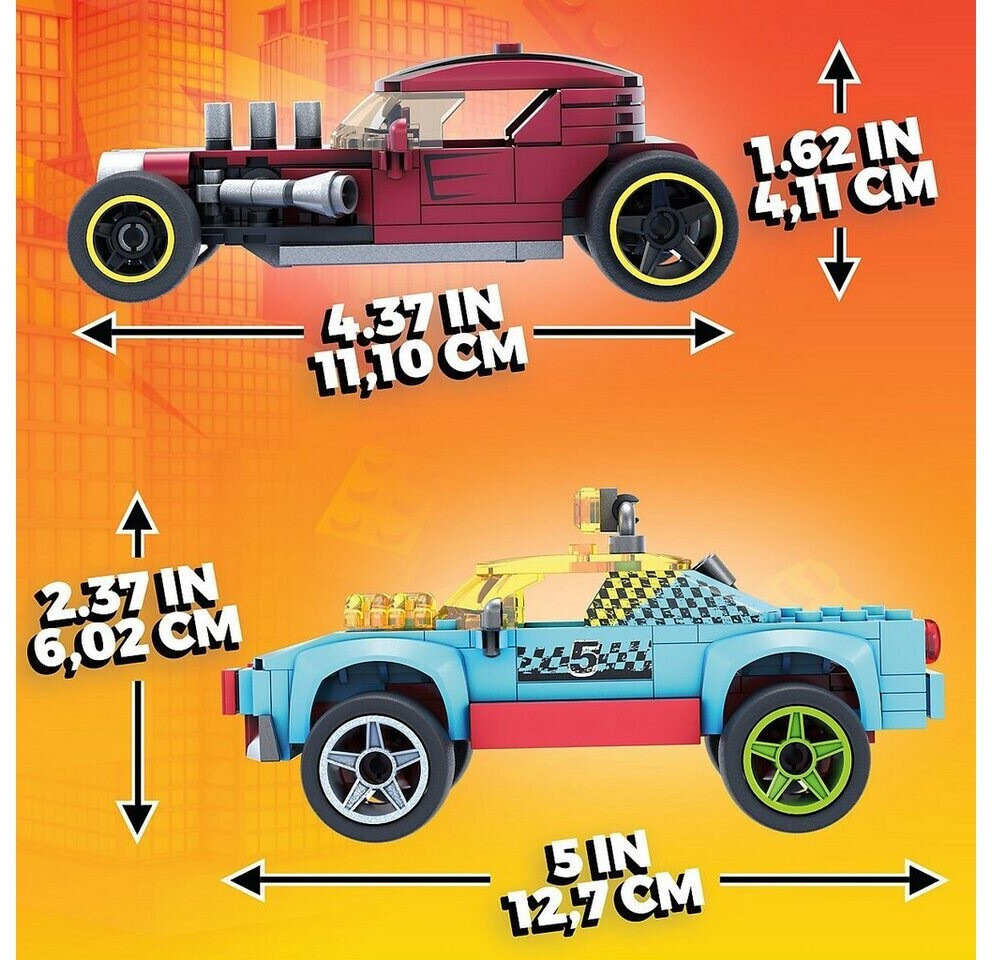 Mega Construx Hot Wheels Rennwagen Dawgzilla Night Shifter And Mod Rod Gvm Ab