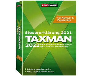 Lexware Taxman 2022 Rentner (Box)