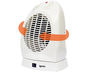 Buy Igenix IG9021 Upright Portable Oscillating Electric Fan Heater From