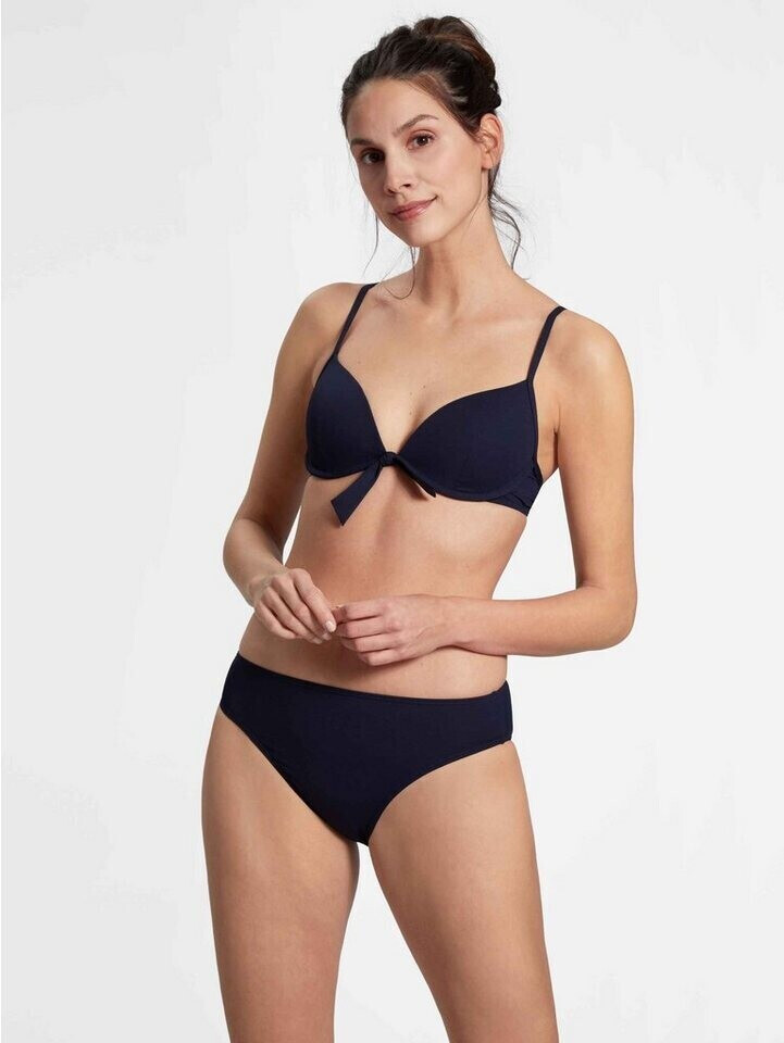 Esprit Recycelt Bikini Slip Mit Struktur Ef A Navy Ab