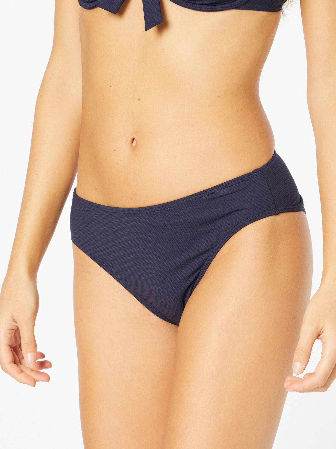 Esprit Recycelt Bikini Slip Mit Struktur Ef A Navy Ab