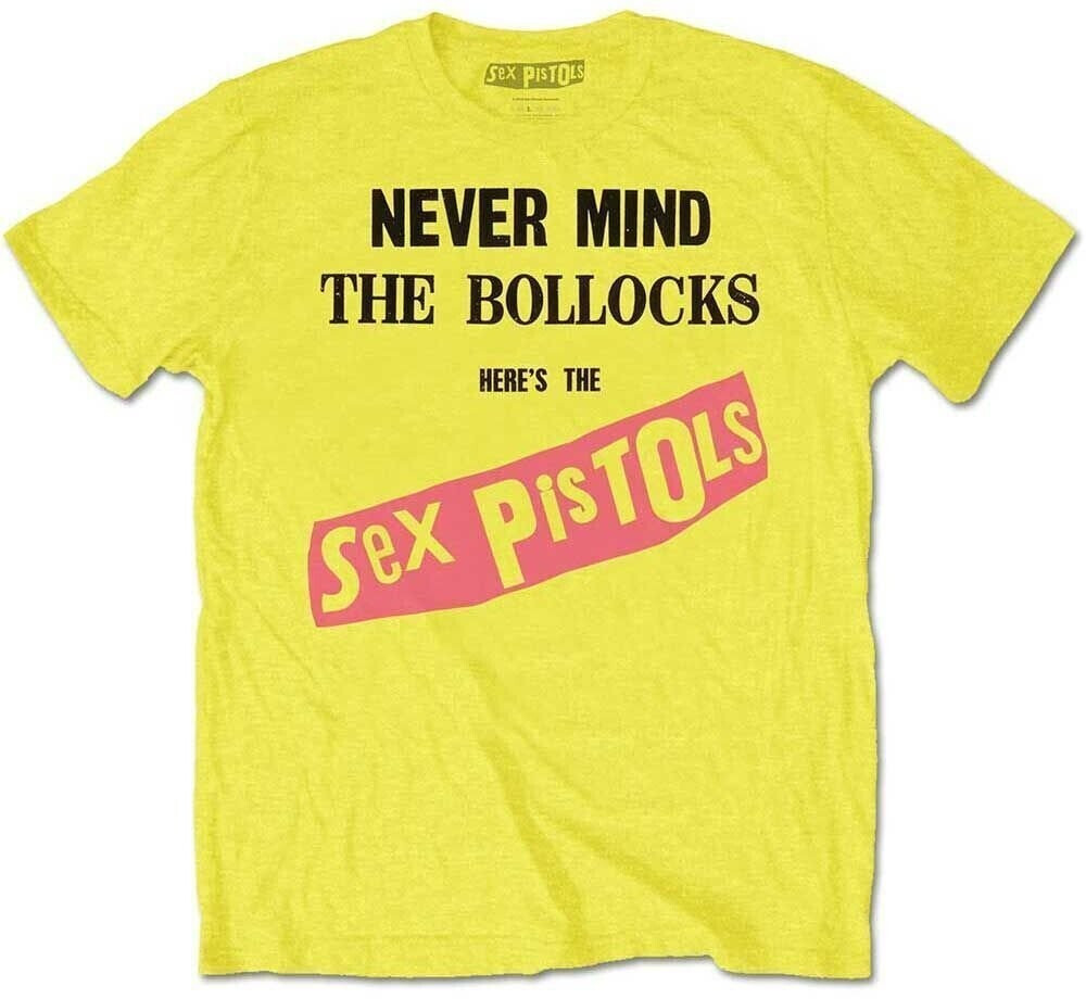 Sex Pistols T Shirt NMTB Original Album Yellow Au Meilleur Prix Sur Idealo Fr