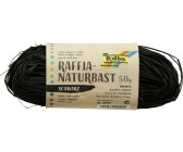 Folia Raffia Naturbast 50g schwarz