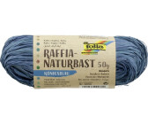Folia Raffia Naturbast 50g königsblau