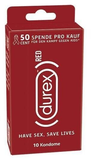 Durex Red Have Sex Save Lives Stk Ab Preisvergleich Bei