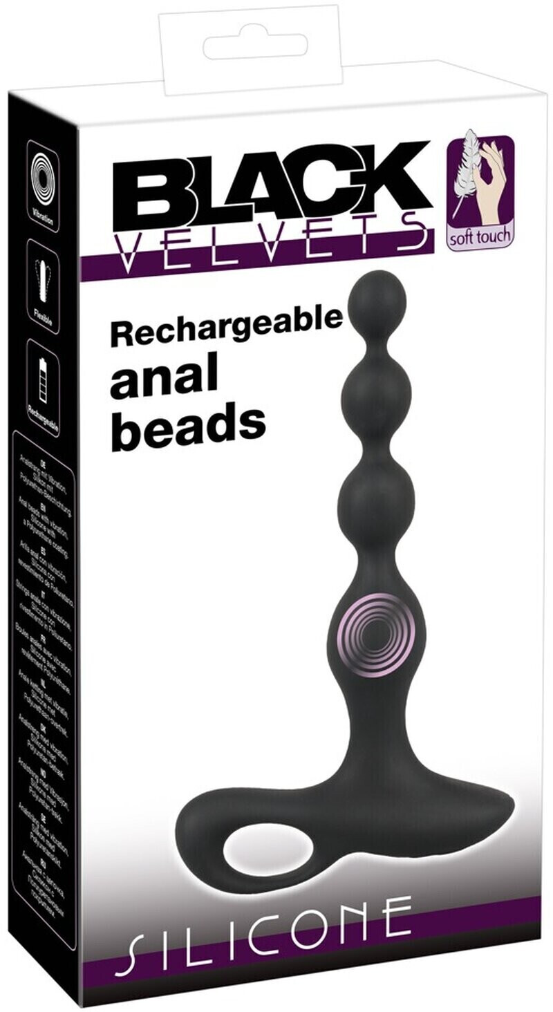 Black Velvets Rechargeable Anal Beads Ab Preisvergleich Bei