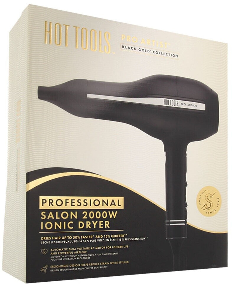 Buy Hot Tools Black Gold Turbo Power Hair Dryer From Today Best Deals On Idealo Co Uk