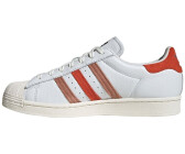 Adidas Superstar crytal white/preloved red/clay strata