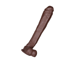 Blush Dr Skin Mr Ed Dildo Chocolate Cm Ab