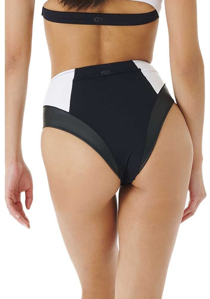 Rip Curl Mirage Ultimate Hi Cheeky Bikini Bottom Dwsw Schwarz Ab