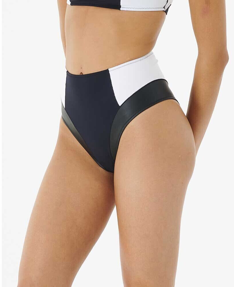 Rip Curl Mirage Ultimate Hi Cheeky Bikini Bottom 01DWSW Schwarz Ab 33