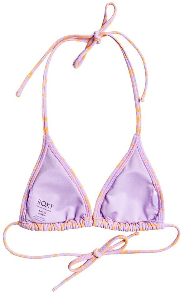 Roxy Hawaiian Heat Elong Tri Top Bikini Top ERJX Orange Ab Preisvergleich Bei