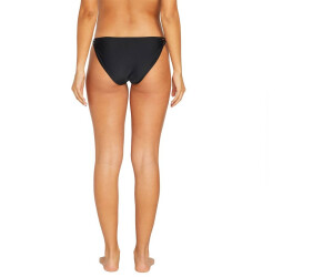 Volcom Simply Solid Full Bikini Bottom O Schwarz Ab