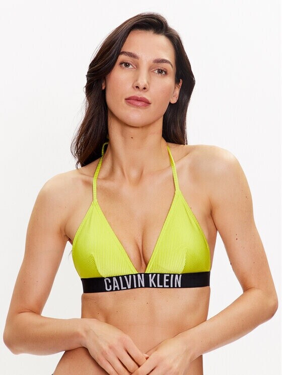 Buy Calvin Klein Bikini Top Yellow KW KW LRF From Today Best Deals On Idealo Co Uk