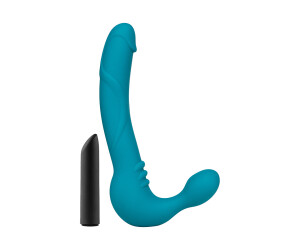 Blush Luna Strapless Silicone Dildo Cm Ab