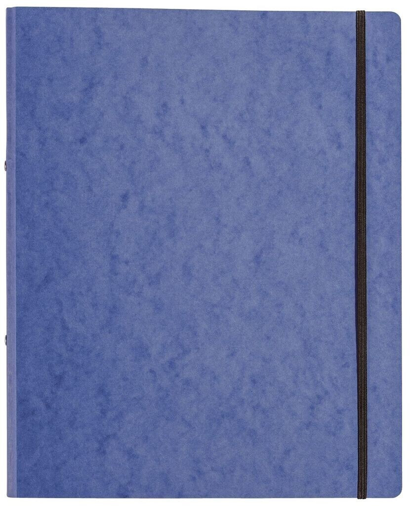 PAGNA Ringbuch A4 Gummizug blau Pressspan 2 Ringe 16mm (44100-02)