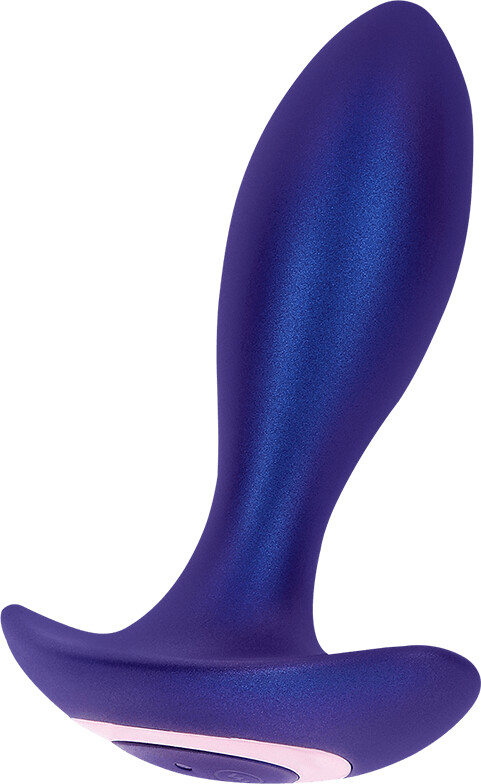 Toyjoy The Brave Vibrating Anal Plug Blue Metallic Ab Preisvergleich Bei Idealo De