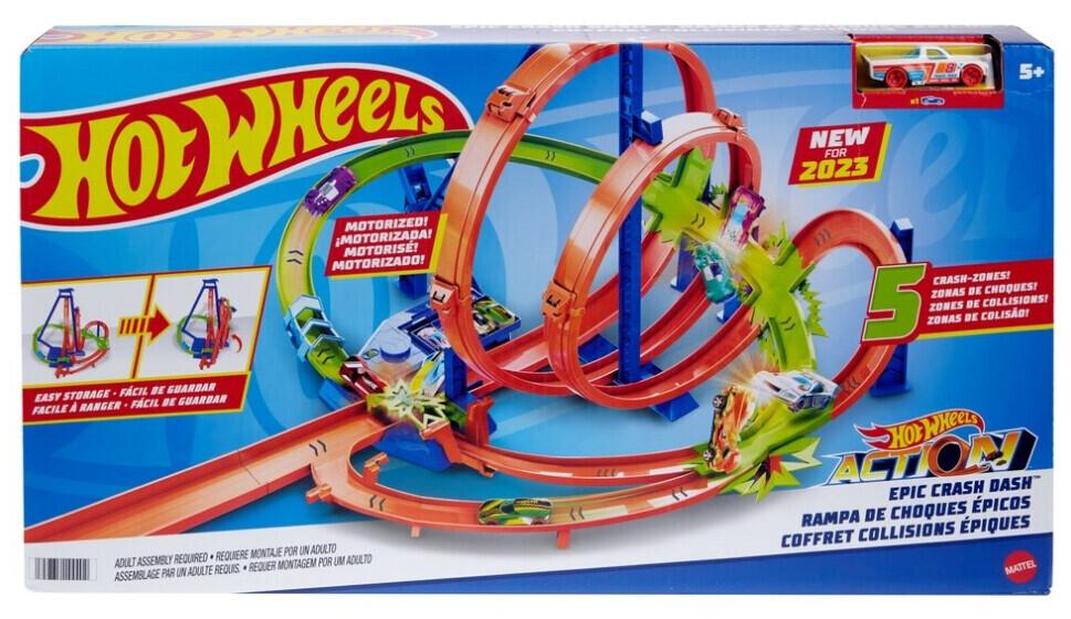 Buy Hot Wheels Action Epic Crash Rash Hnl From Today Best Deals On Idealo Co Uk