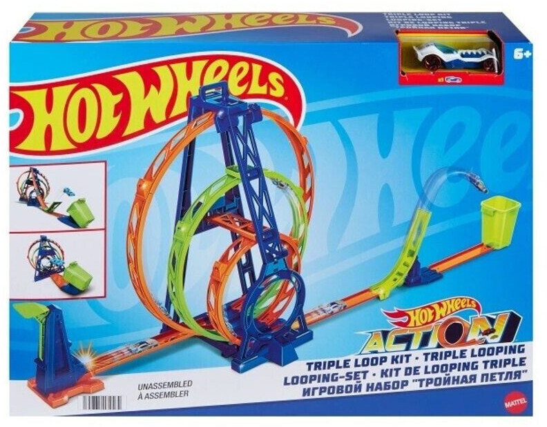 Hot Wheels Action Triple Loop Kit Hmx Ab Preisvergleich Bei Idealo De