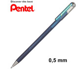 Pentel Gel-Tintenroller Dual Metallic Glitzer 0,5mm blau/metallic grün blau