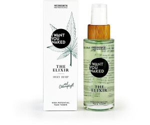 I Want You Naked The Elixir Holy Hemp High Potential Face Toner Ml