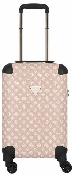 Guess Wilder Travel Rollen Trolley Cm Nude Blush Multi Twp Nhm Ab